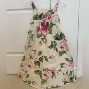 GAP Floral Kids Dress - Cream and Pink